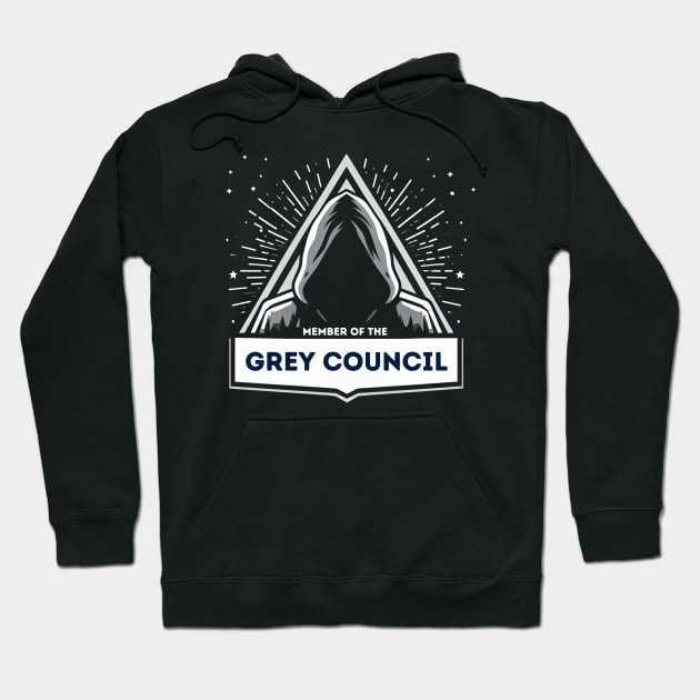 Member of the Grey Council - Triangle - Sci-Fi Hoodie by Fenay-Designs